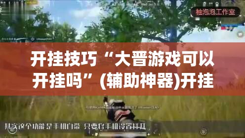 开挂技巧“大晋游戏可以开挂吗”(辅助神器)开挂详细教程