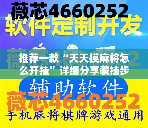 推荐一款“天天摸麻将怎么开挂”详细分享装挂步骤