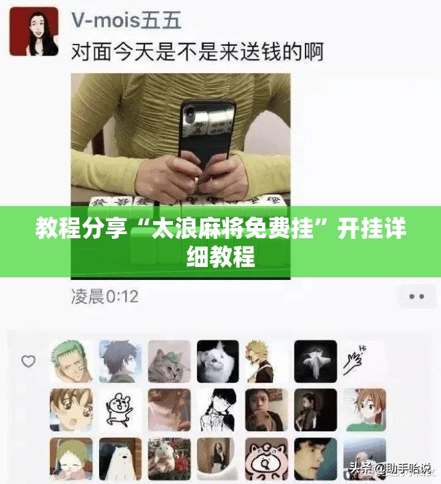 教程分享“太浪麻将免费挂”开挂详细教程
