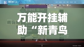 万能开挂辅助“新青鸟大厅有透视挂吗”开挂辅助脚本+详细开挂安装教程