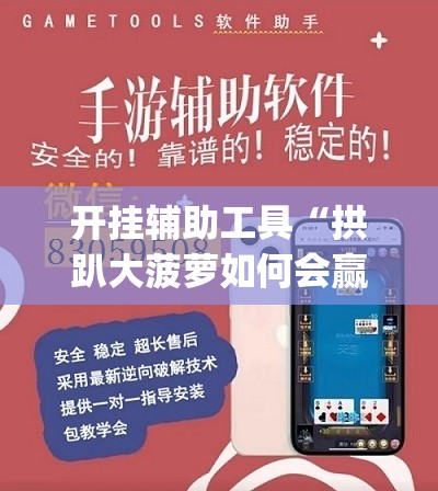 开挂辅助工具“拱趴大菠萝如何会赢”(辅助神器)开挂详细教程
