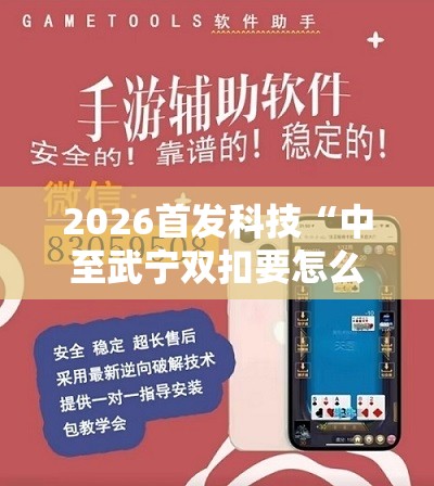 2026首发科技“中至武宁双扣要怎么开挂”开挂辅助脚本+详细开挂安装教程