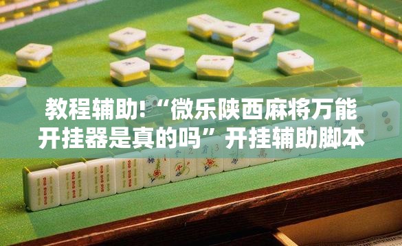 教程辅助!“微乐陕西麻将万能开挂器是真的吗”开挂辅助脚本+详细开挂安装教程
