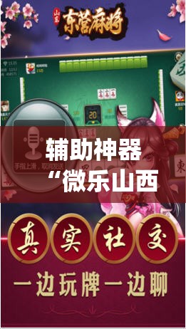 辅助神器“微乐山西麻将开挂神器”开挂(透视)最新辅助详细