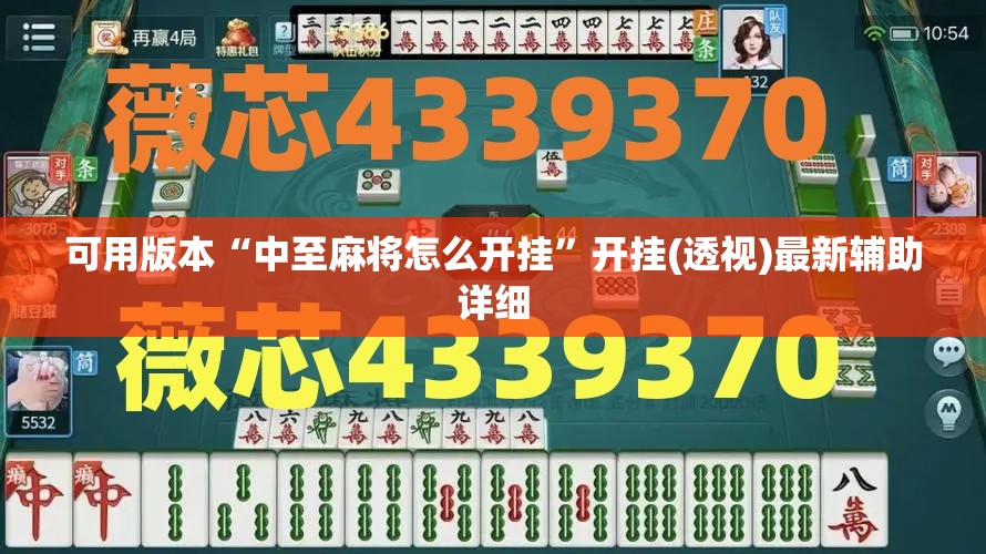 可用版本“中至麻将怎么开挂	”开挂(透视)最新辅助详细