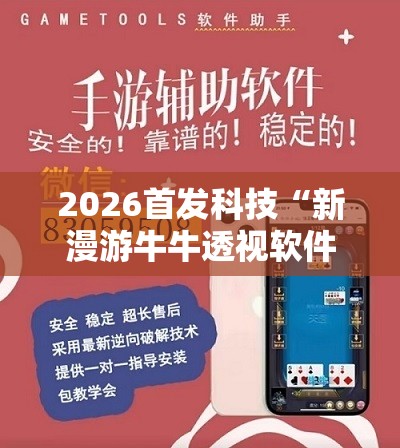 2026首发科技“新漫游牛牛透视软件”开挂辅助脚本+详细开挂安装教程