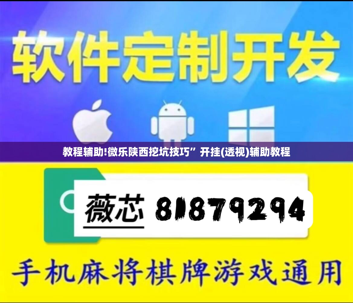 教程辅助!微乐陕西挖坑技巧”开挂(透视)辅助教程