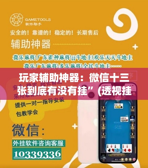 玩家辅助神器：微信十三张到底有没有挂”(透视挂)辅助下载教程