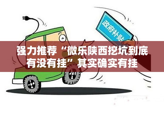 强力推荐“微乐陕西挖坑到底有没有挂	”其实确实有挂