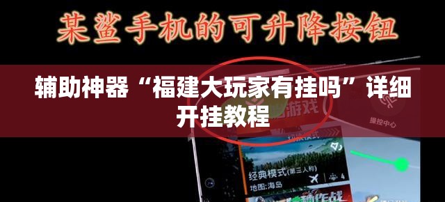 辅助神器“福建大玩家有挂吗”详细开挂教程