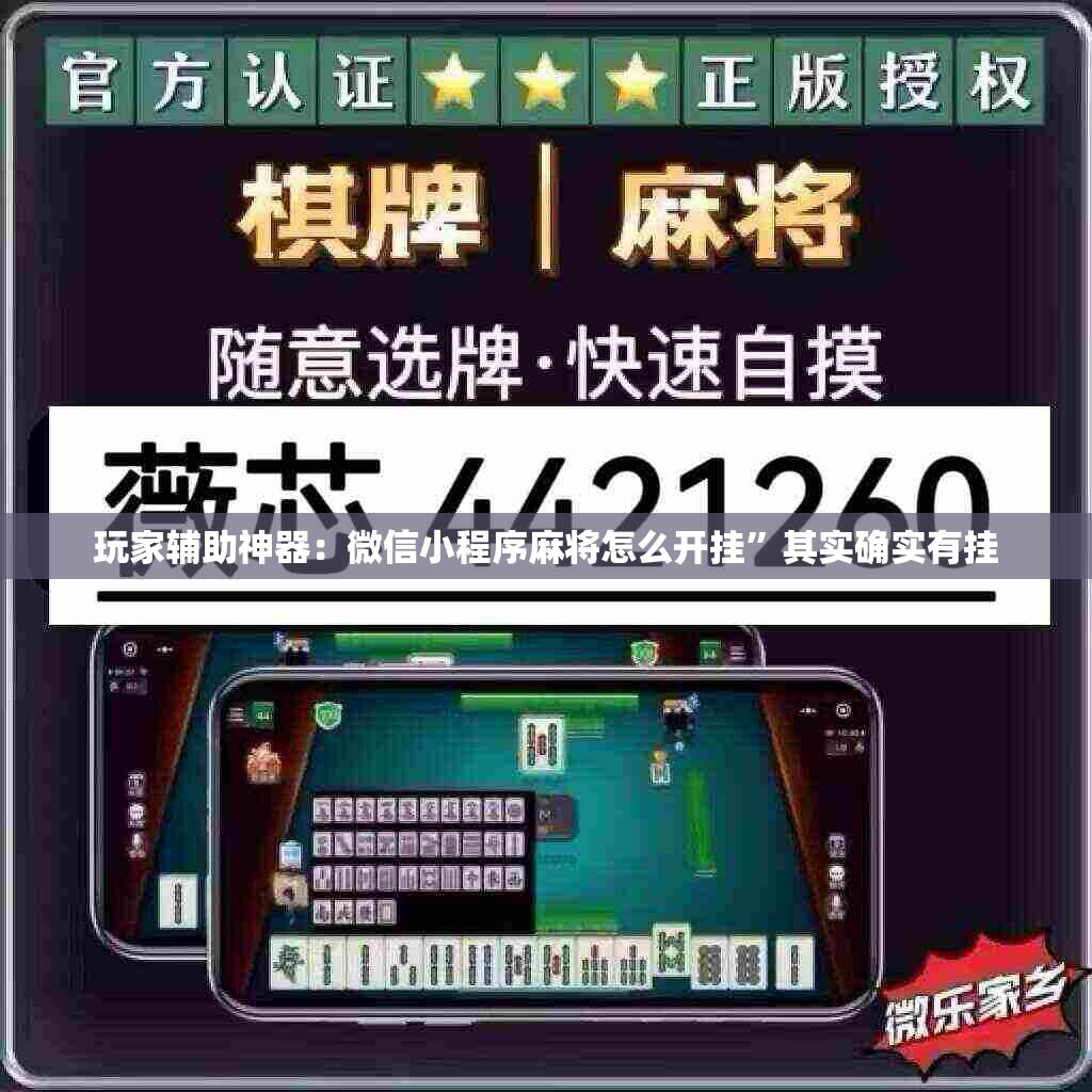 玩家辅助神器：微信小程序麻将怎么开挂”其实确实有挂