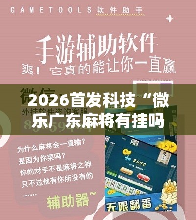 2026首发科技“微乐广东麻将有挂吗”细辅助教程分享