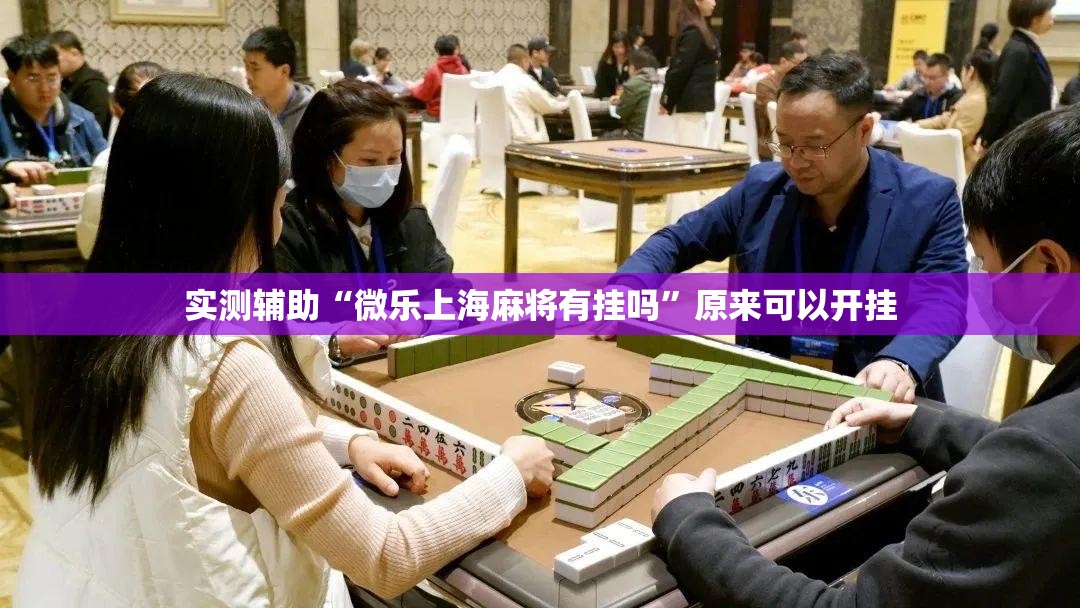 实测辅助“微乐上海麻将有挂吗”原来可以开挂