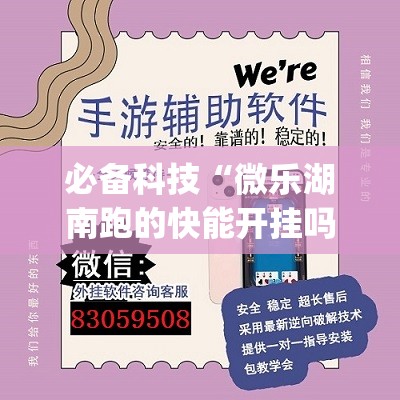 必备科技“微乐湖南跑的快能开挂吗(透视)	”开挂辅助脚本+详细开挂安装教程
