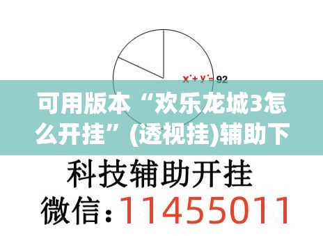 可用版本“欢乐龙城3怎么开挂	”(透视挂)辅助下载教程