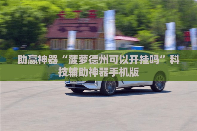 助赢神器“菠萝德州可以开挂吗”科技辅助神器手机版