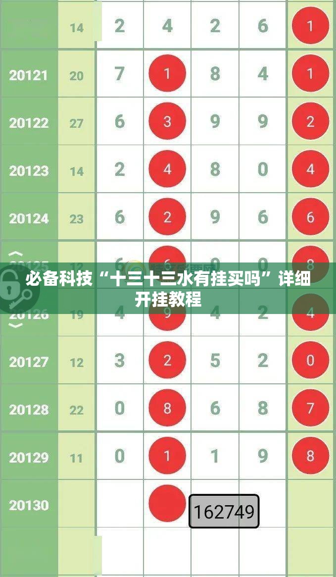 必备科技“十三十三水有挂买吗”详细开挂教程