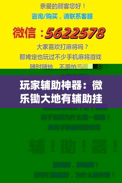 玩家辅助神器：微乐锄大地有辅助挂吗”(辅助神器)开挂详细教程