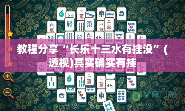 教程分享“长乐十三水有挂没”(透视)其实确实有挂