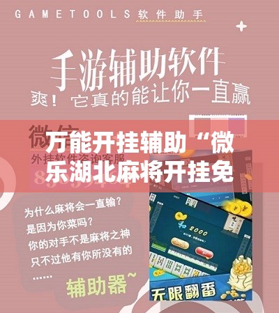 万能开挂辅助“微乐湖北麻将开挂免费下载安装”详细分享装挂步骤