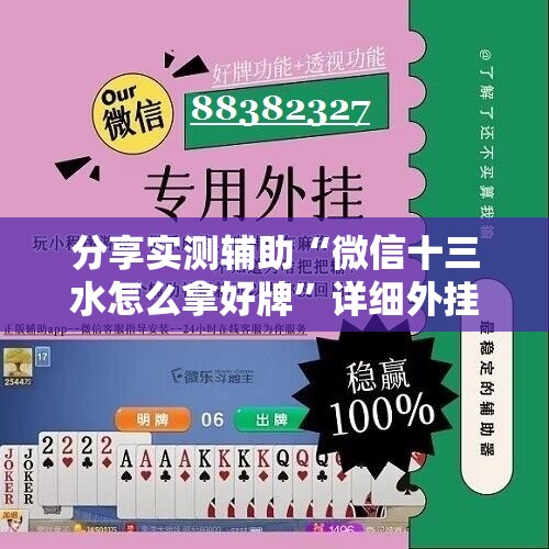 分享实测辅助“微信十三水怎么拿好牌”详细外挂透视辅助软件教程
