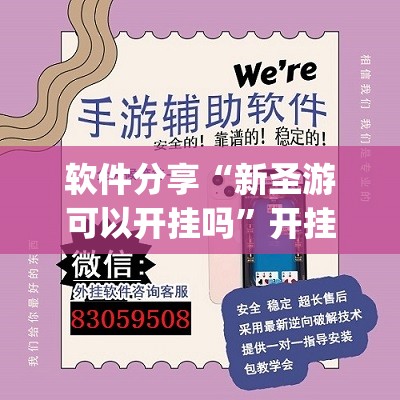 软件分享“新圣游可以开挂吗”开挂(透视)辅助神器