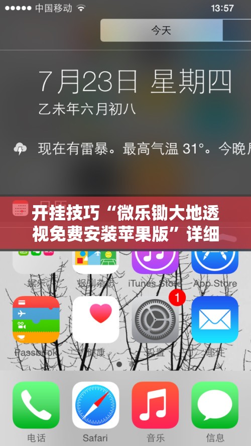 开挂技巧“微乐锄大地透视免费安装苹果版”详细分享装挂步骤