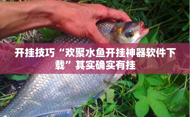 开挂技巧“欢聚水鱼开挂神器软件下载	”其实确实有挂
