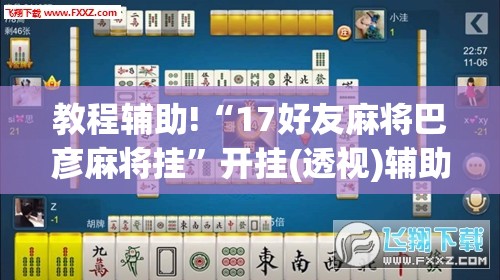 教程辅助!“17好友麻将巴彦麻将挂”开挂(透视)辅助教程