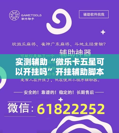 实测辅助“微乐卡五星可以开挂吗”开挂辅助脚本+详细开挂安装教程