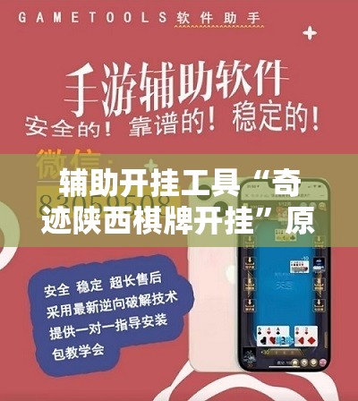 辅助开挂工具“奇迹陕西棋牌开挂”原来可以开挂