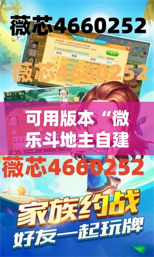 可用版本“微乐斗地主自建房有挂吗”详细开挂教程