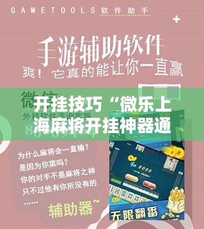 开挂技巧“微乐上海麻将开挂神器通用版”细辅助教程分享