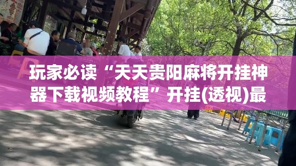 玩家必读“天天贵阳麻将开挂神器下载视频教程”开挂(透视)最新辅助详细