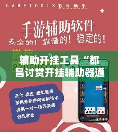 辅助开挂工具“都昌讨赏开挂辅助器通用版”详细分享装挂步骤