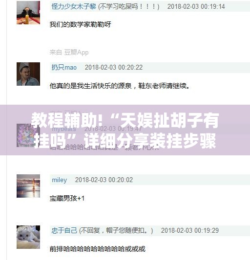 教程辅助!“天娱扯胡子有挂吗”详细分享装挂步骤