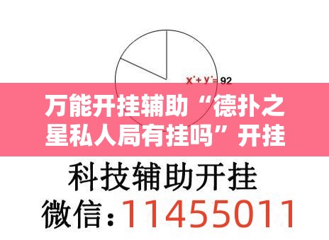 万能开挂辅助“德扑之星私人局有挂吗”开挂详细教程