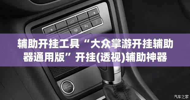 辅助开挂工具“大众掌游开挂辅助器通用版”开挂(透视)辅助神器