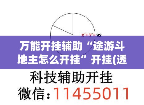 万能开挂辅助“途游斗地主怎么开挂”开挂(透视)辅助教程