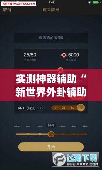实测神器辅助“新世界外卦辅助软件下载”(透视)其实确实有挂