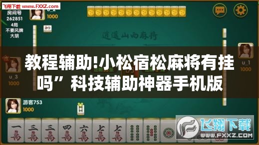 教程辅助!小松宿松麻将有挂吗”科技辅助神器手机版
