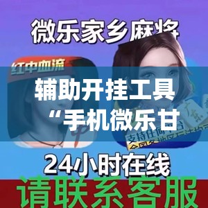 辅助开挂工具“手机微乐甘肃麻将开挂辅助器通用版(透视)	”开挂辅助脚本+详细开挂安装教程