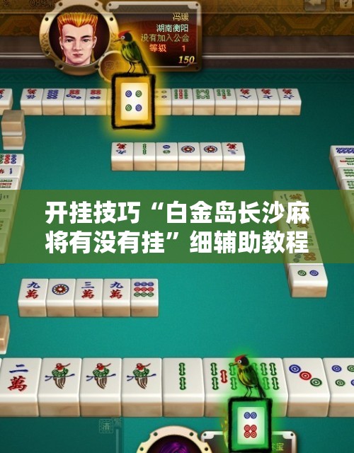 开挂技巧“白金岛长沙麻将有没有挂”细辅助教程分享