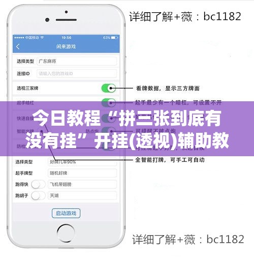今日教程“拼三张到底有没有挂”开挂(透视)辅助教程