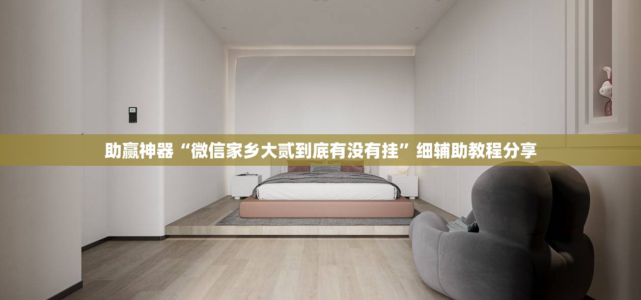 助赢神器“微信家乡大贰到底有没有挂”细辅助教程分享
