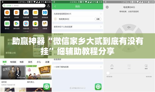 助赢神器“微信家乡大贰到底有没有挂	”细辅助教程分享
