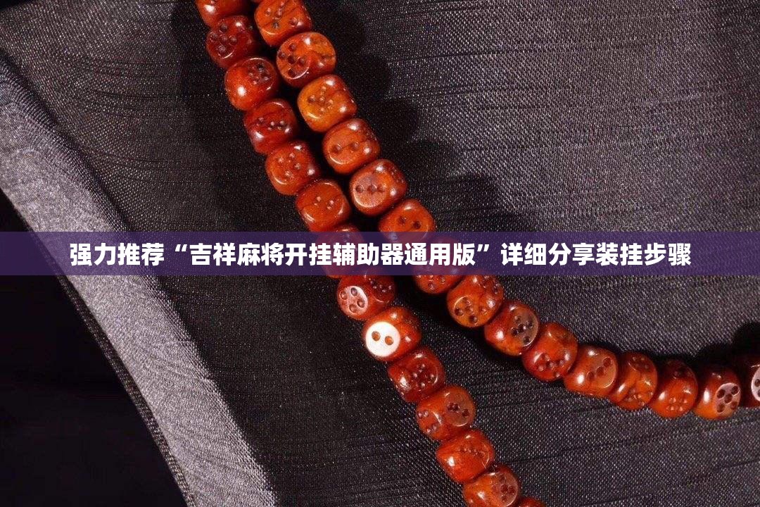 强力推荐“吉祥麻将开挂辅助器通用版”详细分享装挂步骤
