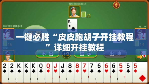 一键必胜“皮皮跑胡子开挂教程”详细开挂教程