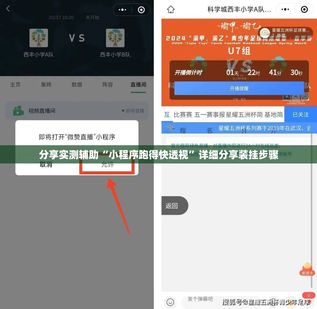 分享实测辅助“小程序跑得快透视”详细分享装挂步骤