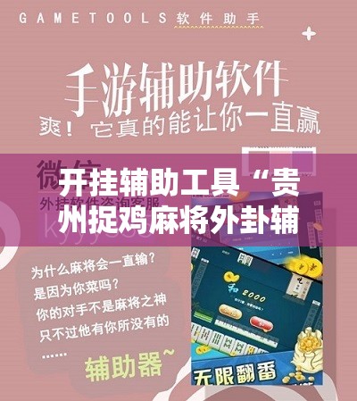 开挂辅助工具“贵州捉鸡麻将外卦辅助软件下载”开挂详细教程